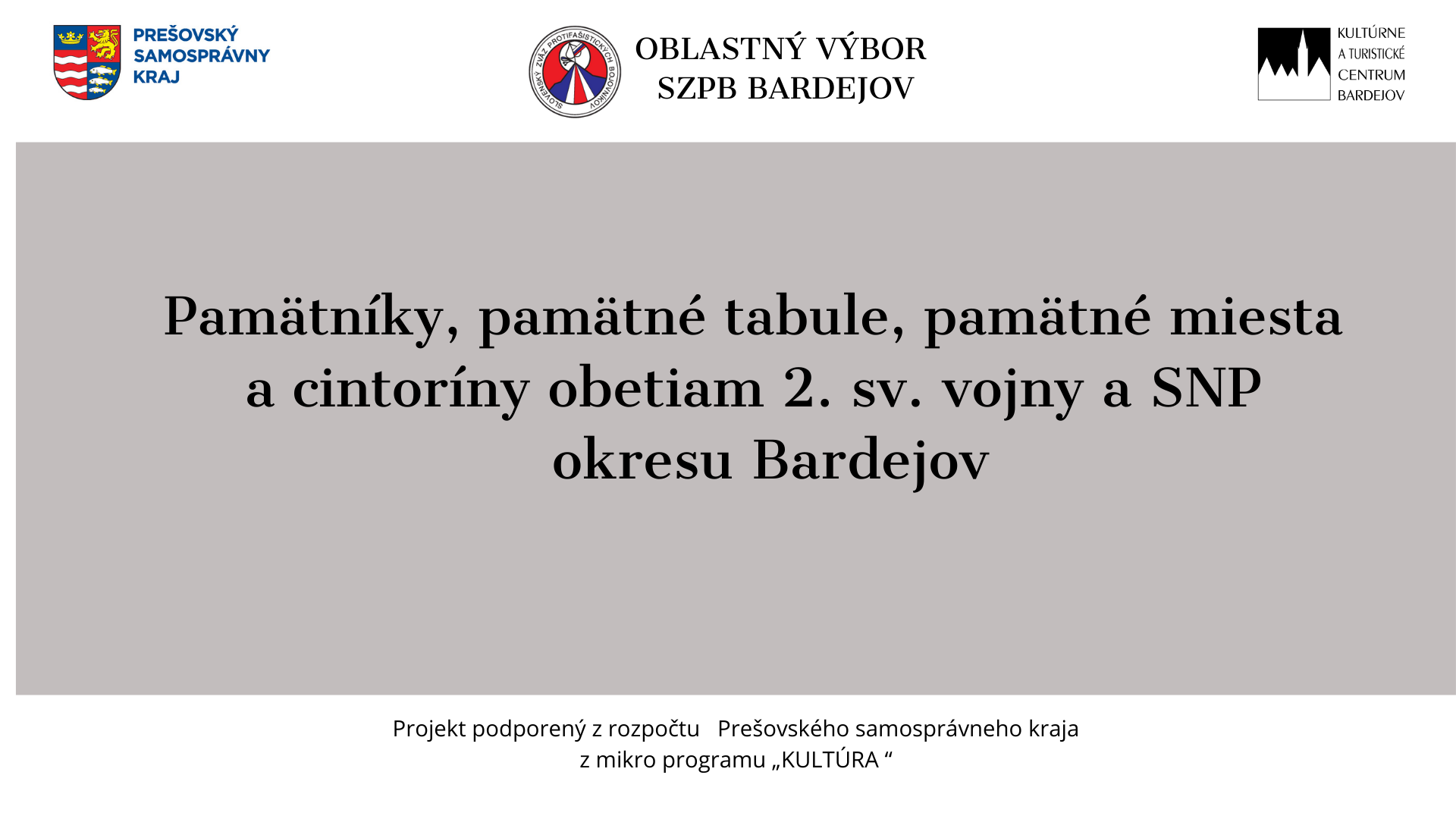 Pamätníky a pamätné tabule